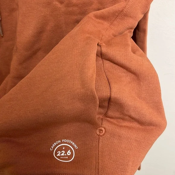 Allbirds Women’s Sweatshirt Orange Medium - Picture 3 of 4